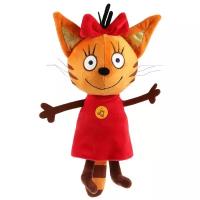 Интерактивные игрушки Мульти-Пульти Мягкая музыкальная игрушка «Карамелька» с ложечкой, 20 см, Три кота