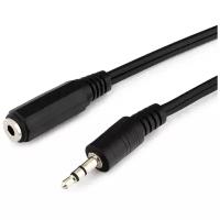 Удлинитель Cablexpert mini Jack 3.5 mm - mini Jack 3.5 mm (CCA-423), 1.5 м, черный