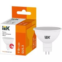 Лампа светодиодная IEK ECO софит 3000K, GU5.3, MR16