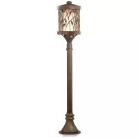 Odeon Light Уличный светильник Lagra 2287/1A, E27, 100 Вт, цвет арматуры: коричневый, цвет плафона коричневый