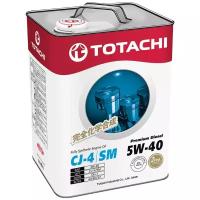 Синтетическое моторное масло TOTACHI Premium Diesel 5W-40, 6 л