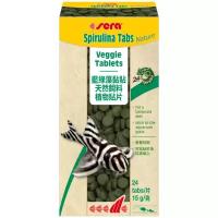 SERA SPIRULINA TABS корм для рыб растительный 24 таблетки (15 гр)