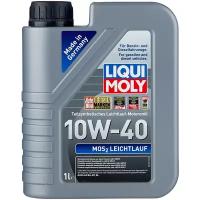 Полусинтетическое моторное масло LIQUI MOLY MoS2 Leichtlauf 10W-40, 1 л, 1 кг