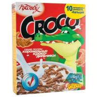 Krosby Croco готовый завтрак сухой крокодильчики карамельные, 200г