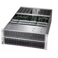 Серверная платформа Supermicro SuperServer 4U 4029GP-TRT noCPU(2)2nd Gen Xeon Scalable/TDP 70-205W/ no DIMM(24)/ SATARAID HDD(24)SFF/ 2x10GbE/
