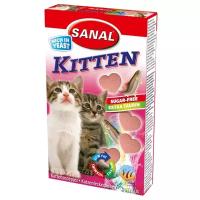 Добавка в корм SANAL Kitten с лососем и таурином для котят с 6-недельного возраста