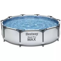 Бассейн каркасный Bestway Steel Pro Max 305х76см + фильтр-насос 56408