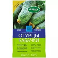 Сухое Удобрение Добрая сила Огурцы-Кабачки, пакет 0,9 кг