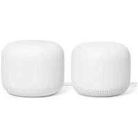 Bluetooth+Wi-Fi роутер Google Nest Wifi 2200 (2-pack), белый