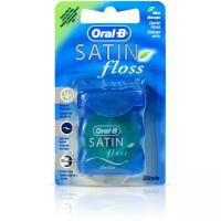 Зубная нить Oral-B Satin Floss Мята, 25 м