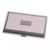 Pierre Cardin PC1139pink Визитница pierre cardin, розовая искуств.кожа металл