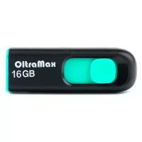 Флешка OltraMax 250 16 ГБ, 1 шт., turquoise