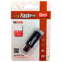 Флешка USB DATO DS7012 32ГБ, USB2.0, черный [ds7012k-32g]