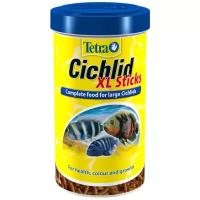 Корм Tetra Cichlid Sticks XL 500 мл, палочки для крупных цихлид