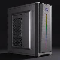 Компьютерный корпус ABR Gaming G1 (RGB подсветка, 2* USB 3.0;2*2.0, HD Audio, Mic, Midi-Tower) без БП