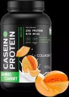 AminoCarnit Casein Protein 900 гр. дыня