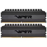 Оперативная память Patriot Viper 4 Blackout PVB432G320C6K DDR4 - 2x 16ГБ 3200МГц, DIMM, Ret