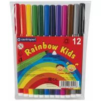 Centropen Набор фломастеров Rainbow Kids (7550/12), микс, 12 шт