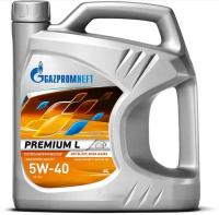 GAZPROMNEFT Моторное масло Gazpromneft Premium L 5W-40 2389900122, (4л)