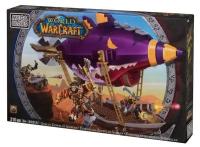Конструктор Mega Bloks World of Warcraft 91014 Летающий корабль Гоблина