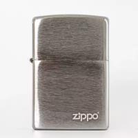 Зажигалка ZIPPO 200ZL LOGO, классическая, хромированная