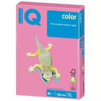 Бумага IQ Color A4 80 г/м², 100 л, розовый неон NEOPI