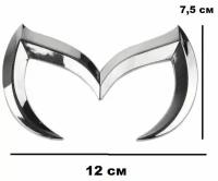 Эмблема Шильдик Мазда Mazda Бэтман для плоской поверхности