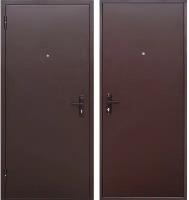 Дверь входная Прораб левая медный антик - медный антик 960х2050 мм
