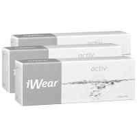 Контактные линзы iWear Activ, 90 шт