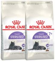 ROYAL CANIN STERILISED 7+ для пожилых кастрированных котов и стерилизованных кошек старше 7 лет (1,5 + 1,5 кг)