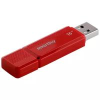 Флеш-накопитель USB 2.0 Smartbuy 16GB Dock Red (SB16GBDK-R)