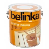 Belinka Interier Sauna, лазурь для бани и сауны Белинка 0.75 л