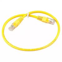 Сетевой кабель ExeGate UTP Cat.5e 0.5m Yellow UTP-RJ45-RJ45-5e-0,5M-YL EX172880RUS