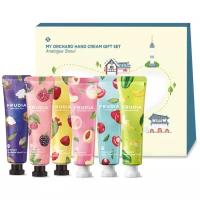 Frudia Подарочный набор кремов для рук Analogue seoul my orchard hand cream gift set, 6*30 мл