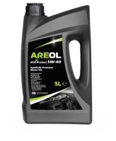 AREOL Areol Eco Protect 5W40 (5L)_Масло Моторное! Синтacea C3, Api Sn/Cf, Vw 505.00/505.01, Mb 229.51