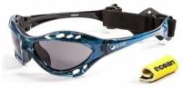 Солнцезащитные очки OCEAN OCEAN Cumbuco Transparent Blue / Grey Polarized lenses, голубой