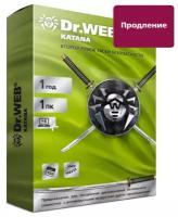 Dr.Web Katana - продление 12 мес, 3 ПК (LHW-KK-12M-3-B3)