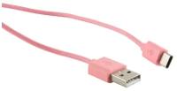 Дата-кабель Red Line USB - Type-C розовый