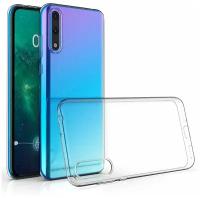 Силиконовый защитный чехол на телефон Honor 30i, Huawei Y8p 2020, Huawei Enjoy 10S / Прозрачный тонкий чехол для Хонор 30 Ай, Хуавей У8р и Энджой 10С