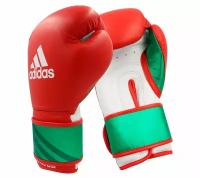 adiSBG350PRO Перчатки боксерские Speed Pro красно-бело-зеленые - Adidas - Красный - 14 oz