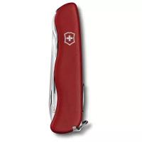 Нож Victorinox Picknicker, 111 мм, 11 функций, с фиксатором лезвия, красный