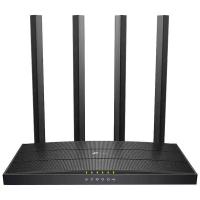 Беспроводной маршрутизатор TP-LINK Archer C6U, 802.11ac, 1167(300+867) Мбит/с, 2.4ГГц и 5ГГц, 4xLAN USB