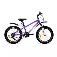 Подростковый горный (MTB) велосипед FORWARD Unit 20 2.0 (2020) фиолетовый 10.5