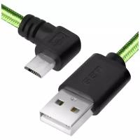 Кабель GCR USB - microUSB (GCR-UA12AMCB6-BB2SG)