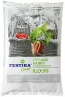 Удобрение фертика Сульфат калия (K2SO4-50,5%) (1кг)