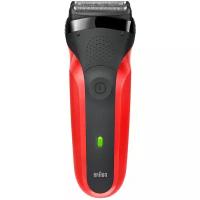 Электробритва сеточная BRAUN S3 300s Red (ПИ) красная