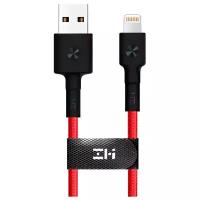 Кабель ZMI USB - Lightning MFI (AL823), 1 м, красный