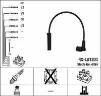 4054 / RC-LD1203 Комплект проводов зажигания BMW E46/E39/E38/E65/E53/ROVER 75 2,0D/3,0D/TD NGK 4054