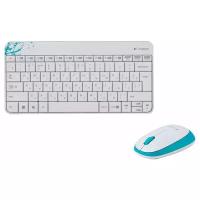 Комплект Logitech Wireless Combo MK240 White USB