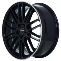 Колесный диск RIAL Kibo 7.5x17/5x114.3 D70.1 ET47 Diamond Black Lip Polished